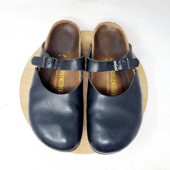 Birkenstock Shoes - Birkenstock Rosemead Sandals 38 Womens 7 Black Strap Buckle Mary Jane Shoes